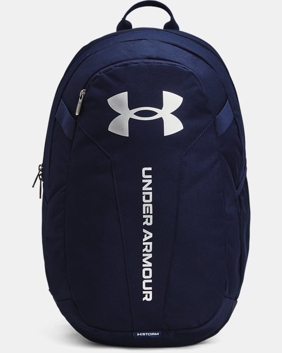UA Hustle Lite Backpack, Navy, pdpMainDesktop image number 0